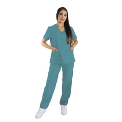 LINEA A - Uniforme Pijama Medica Mujer Antifluido Scrub