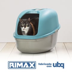 RIMAX - Arenero para Gato RIMAX - Color Azul - Gris