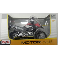 MAISTO - MOTO BMW R 1200 GS Escala 1-12 de Colección