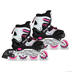 QMAX - Patines Ajustables Linea niñas De Iniciación Rojo 30-33