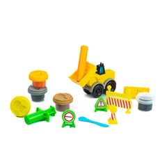 MONKEY BRANDS - Set De Plastilina Moldeable Tipo Construcción Para Niños