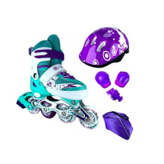 ONWHEELS - Patines Semiprofesionales Kit Protecciones M Morado