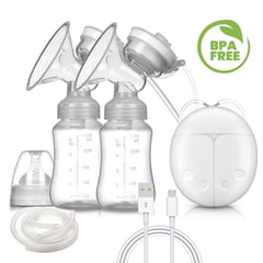 ONLYBABY - Extractor de leche materna electrico doble automatico