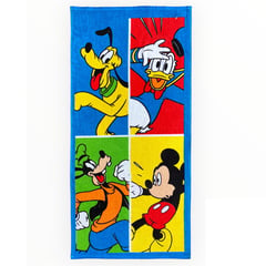 DISNEY - Toalla Infantil 320 g Mickey Colgando 60 x 120 cm