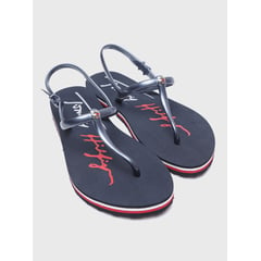 TOMMY HILFIGER - Sandalias Tbar Con Logo