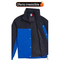 TOMMY HILFIGER - Chaqueta Plegable Hombre Azul