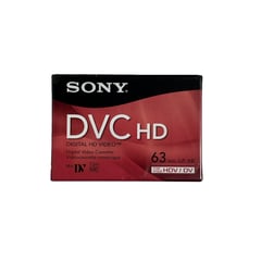 SONY - DVM 63HDR - Alta Definición - Cinta Mini DV -1 x 63min DVM63HDR