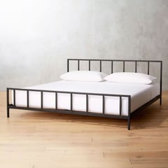 ARRO ES SAS - CAMA DOBLE GRACE 146 CM X 196 CM X 110 CM NEGRA