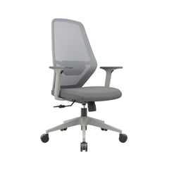 GENERICO - Silla De Oficina Icon Gris Ergonómica Premium - Mobili shop