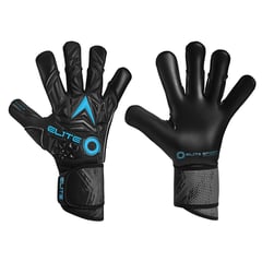 ELITE SPORT - Guantes para portero Elite Titanium Blue Talla 6