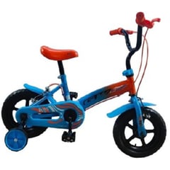 GW - Bicicleta Infantil Bugs Con Auxiliares Rin 12