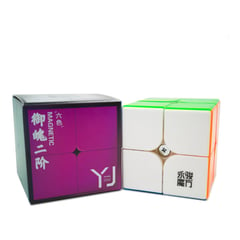 YJ - Cubo Rubik Yupo 2x2 Magnético Moyu Profesional Velocidad