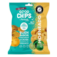 GENERICO - Papa Criolla Good Chips Sabor Limon X 20g