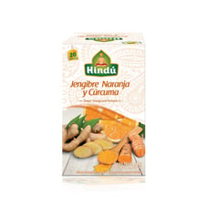 HINDU - Aromatica Jengibre Naranja Curcurma Caja X 20Und