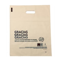 GENERICO - Bolsa ecológica de Maíz Shopping (30x38cm) x 50 Unidades