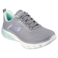 SKECHERS - Tenis Glide-Step Flex Air Color Gris para Mujer