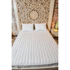 NUBEFLEX - ¡COMBO Protector De Colchón 140x190cm Acolchado 2 Fundas de Almohada