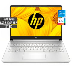 HP - PORTATIL INTEL CORE I5-1235U SSD 512GB RAM 12GB LED 14 HD