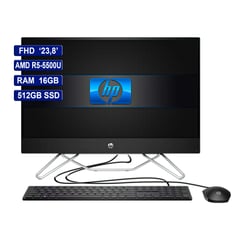 HP - All In One 23,8' AMD R5-5500U RAM 16GB SSD 512GB.