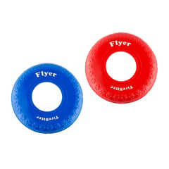 ENERGY PLUS - 2 Frisbee Goma Perros: Adiestramiento Azul Rojo