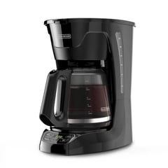 BLACK+DECKER - Cafetera 12 TazasAutomática Filtro Permanente Black & Decker