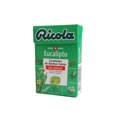 RICOLA - Caramelo Eucalipto Sin Azucar X 27.5G