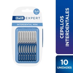 ORAL B - Cepillo Oral-B Expert Interdental Mini 3-4Mm X 10Und