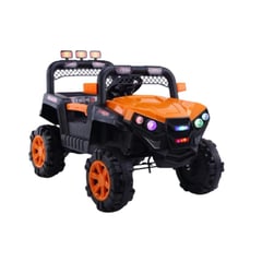 ROADMASTER - Camioneta Electrica Montable Jeep Campero Color Naranja