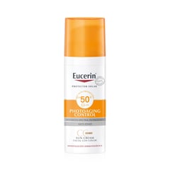 EUCERIN - Bloqueador Solar Antiedad Tono Claro Fps 50+ X50ml