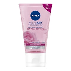 NIVEA - Gel Limpiador Facial Agua De Rosas 150 ml