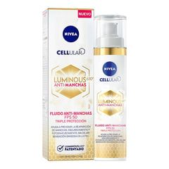 NIVEA - Crema Anti-manchas Facial Día Fps50 Cellular Luminous 630, 40ml