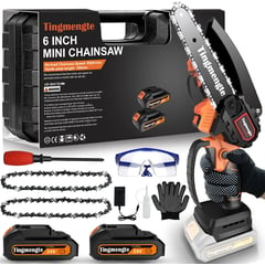 CHAMP - Mini Motosierra De Mano Recargable Inalámbrica Ultrapotente