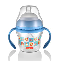 FISHER PRICE - VASO ENTRENAMIENTO BOQUILLA BLANDA CON ASAS AZ