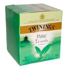 GENERICO - Twinings Te Verde Y Menta X 10Unid 20Gr