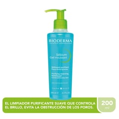 BIODERMA - Sébium Gel Moussant Limpiador X 200ml