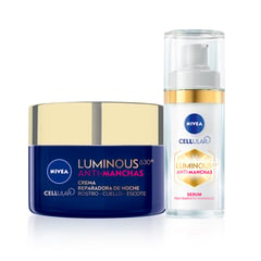 NIVEA - Combo Cellular Luminous Serum + Crema noche