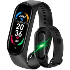 GENERICO - Brazalete inteligente pulsera reloj contador pasos calorías