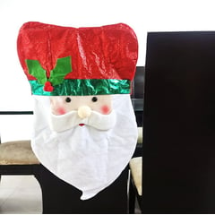 VOYPRE - Espaldar De Silla Diseño Navideño Papá Noel.