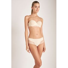 TOUCHE LINGERIE - BRASIER ESTRUCTURADO EN MICROFIBRA Y ENCAJE