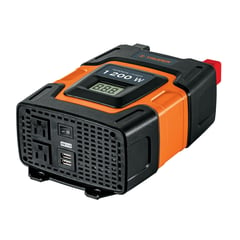 TRUPER - Inversor de corriente de 1200 W con puertos USB,