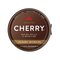CHERRY - betún pasta Marrón 65g