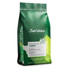 JUAN VALDEZ - Café Cumbre Descafeinado Molido 340gr