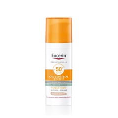 EUCERIN - Bloqueador Solar Toque Seco Tono Medio Fps50+50ml