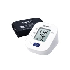 OMRON - Monitor de presión arterial de brazo automático hem-7142