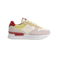 PEPE JEANS - Tenis Rusper Sweet Color Beige para Mujer