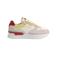 PEPE JEANS - Tenis Rusper Sweet Color Beige para Mujer.