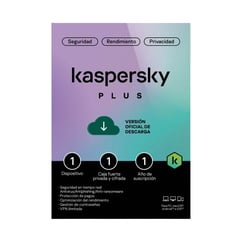 KASPERSKY - Antivirus Plus 1 Dispositivo 1 Año