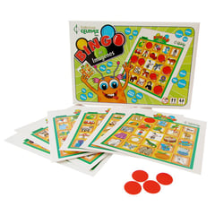 CELMAX - Juego bingo de imágenes para niños en cartón
