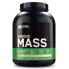 OPTIMUM NUTRITION - Serious Mass 6 Libras Vanilla