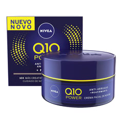 NIVEA - Nivea Crema Facial Antiarrugas Noche Q10, 50ml